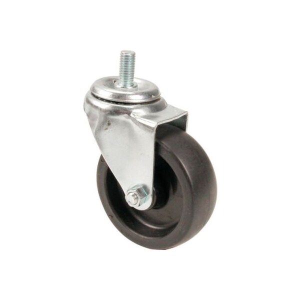Allpoints 1481061 Caster, Stem, 4", 1/2-13X1"W/O Bk For Kason